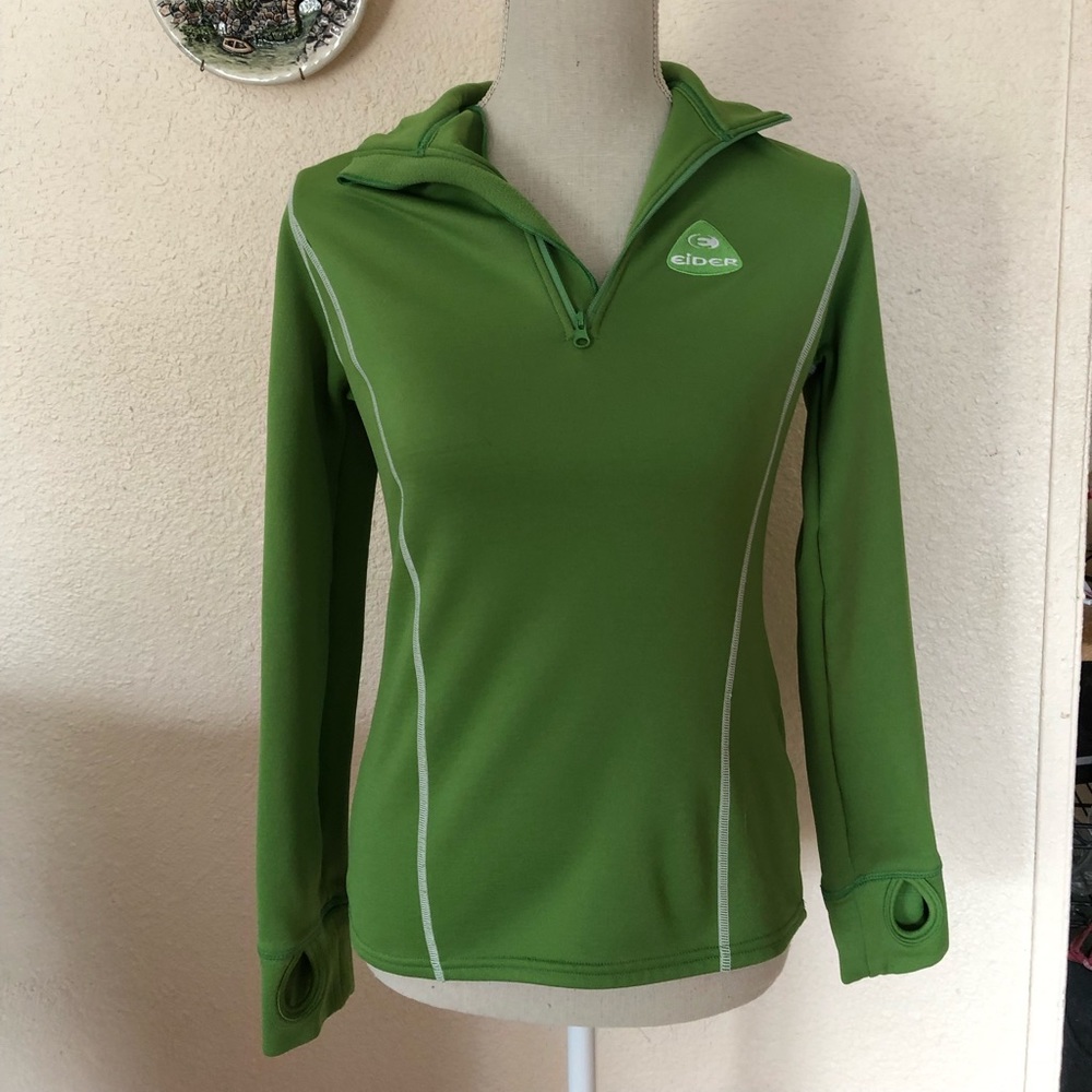 EIDER Women’s Long Sleeve Hiking Fleece, size S